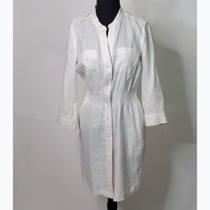 Chelsea & Theodore White Dress (Size: M)